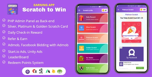 Scratch to Win Android Earning App